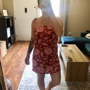 Pink Billabong slip dress